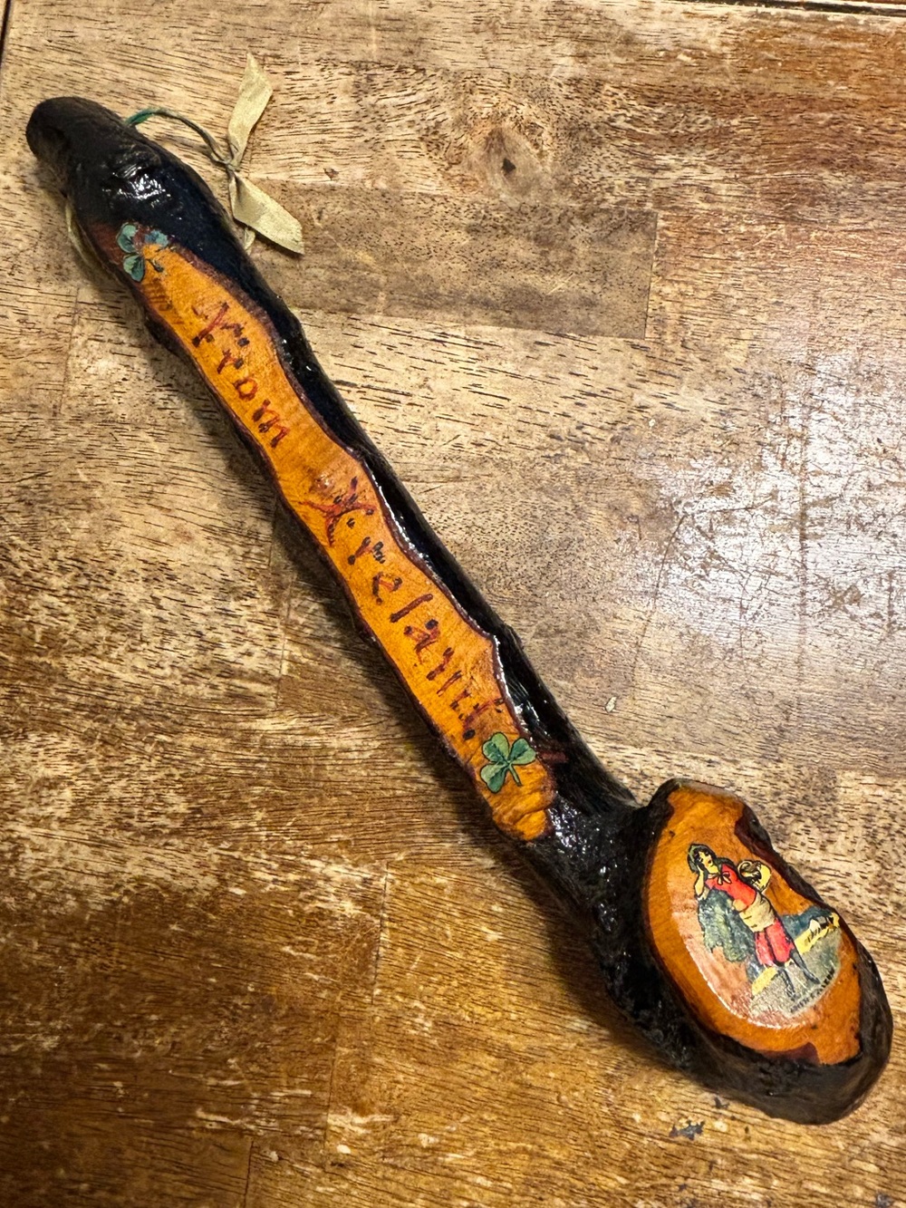 Irish Shillelagh Blackthorn Wood Cudgel Fighting Stick Club Vintage 1950’s